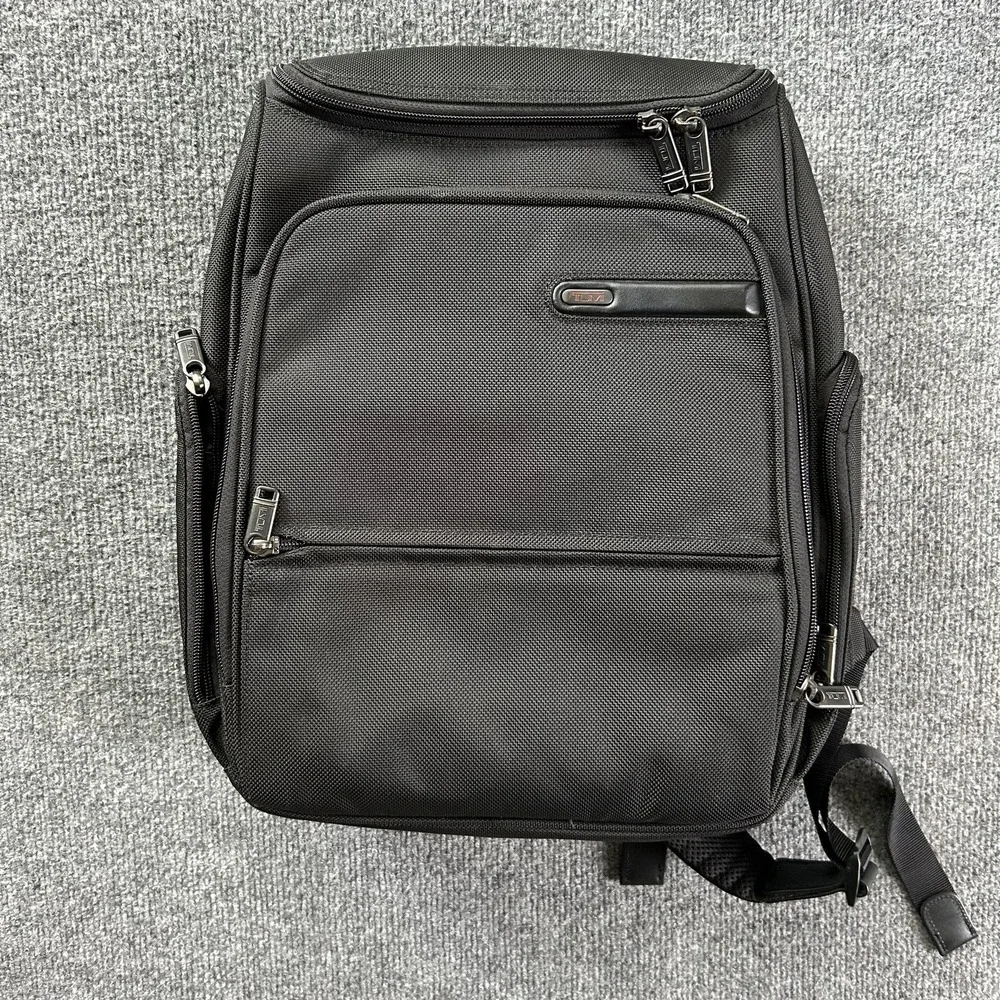 TUMI Alpha Ballistic Nylon Bag Compact Backpack Laptop‎ Travel Commuter EUC